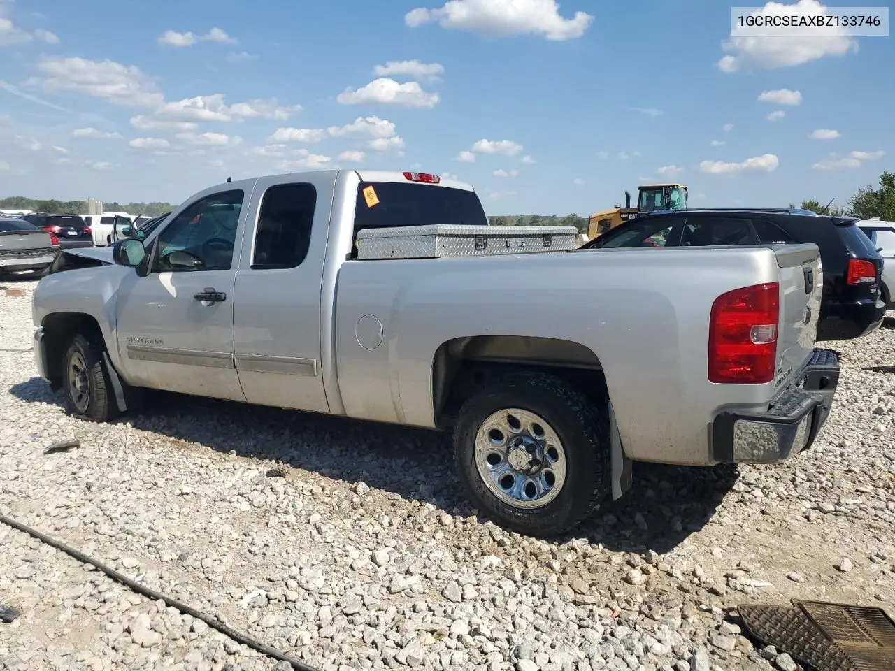 1GCRCSEAXBZ133746 2011 Chevrolet Silverado C1500 Lt