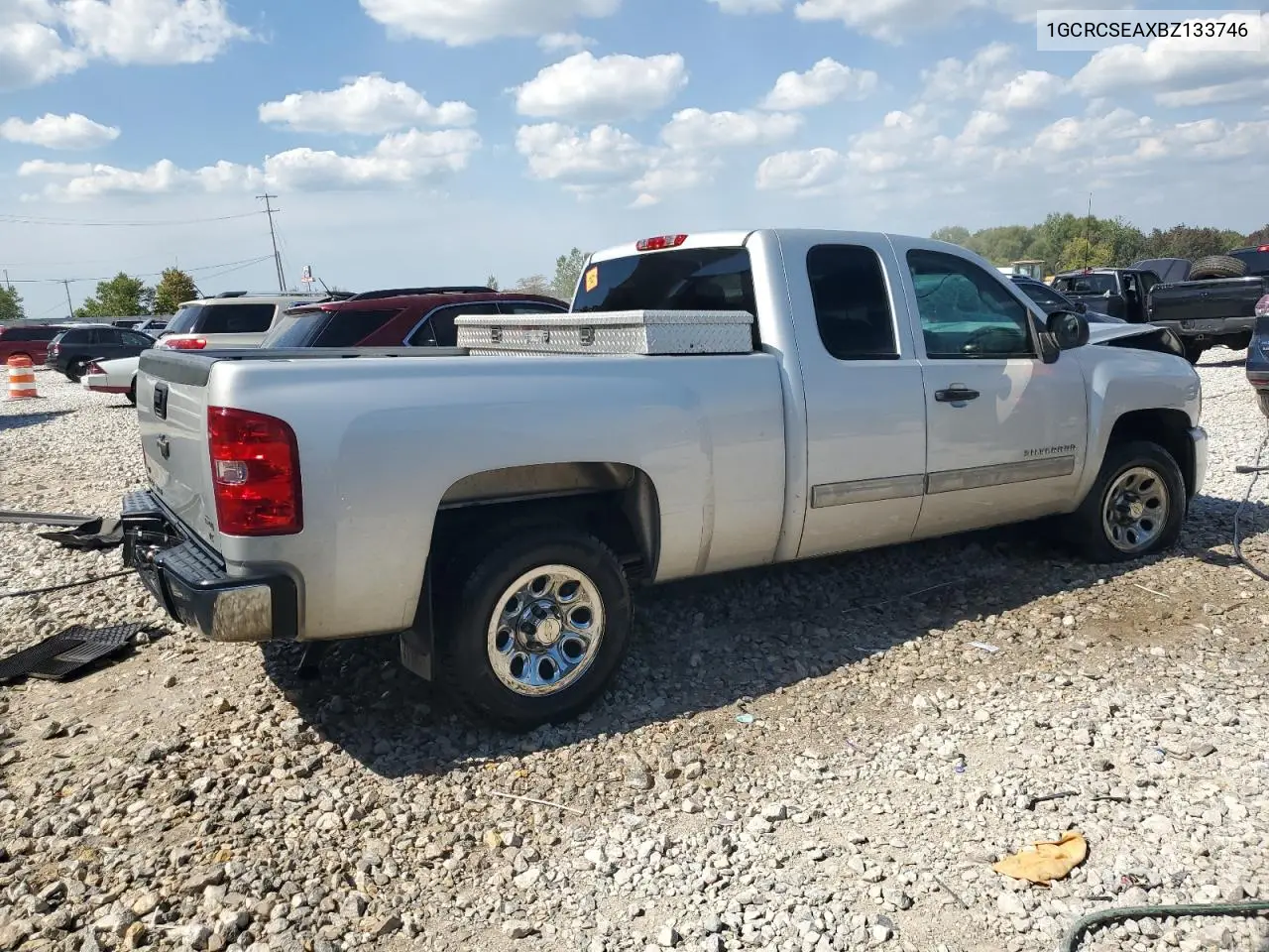 1GCRCSEAXBZ133746 2011 Chevrolet Silverado C1500 Lt