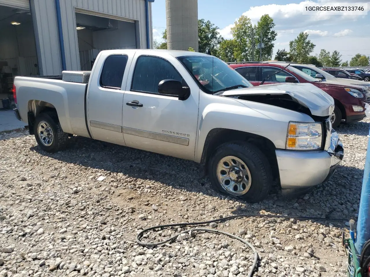 1GCRCSEAXBZ133746 2011 Chevrolet Silverado C1500 Lt