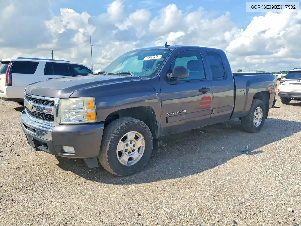 1GCRKSE39BZ317502 2011 Chevrolet Silverado K1500 Lt