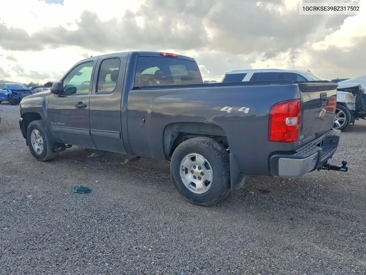 1GCRKSE39BZ317502 2011 Chevrolet Silverado K1500 Lt