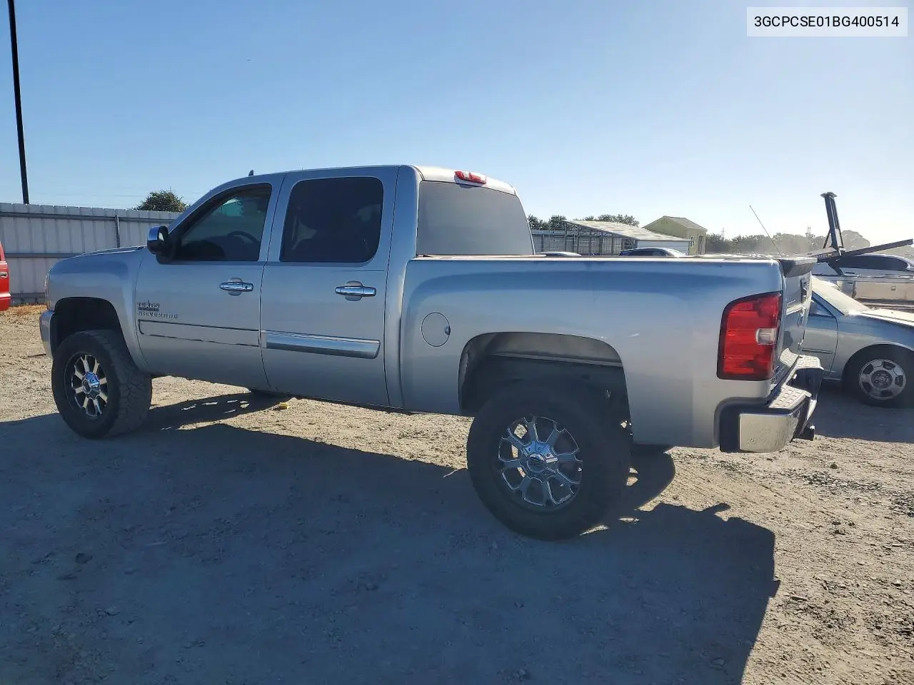 2011 Chevrolet Silverado C1500 Lt VIN: 3GCPCSE01BG400514 Lot: 61185676