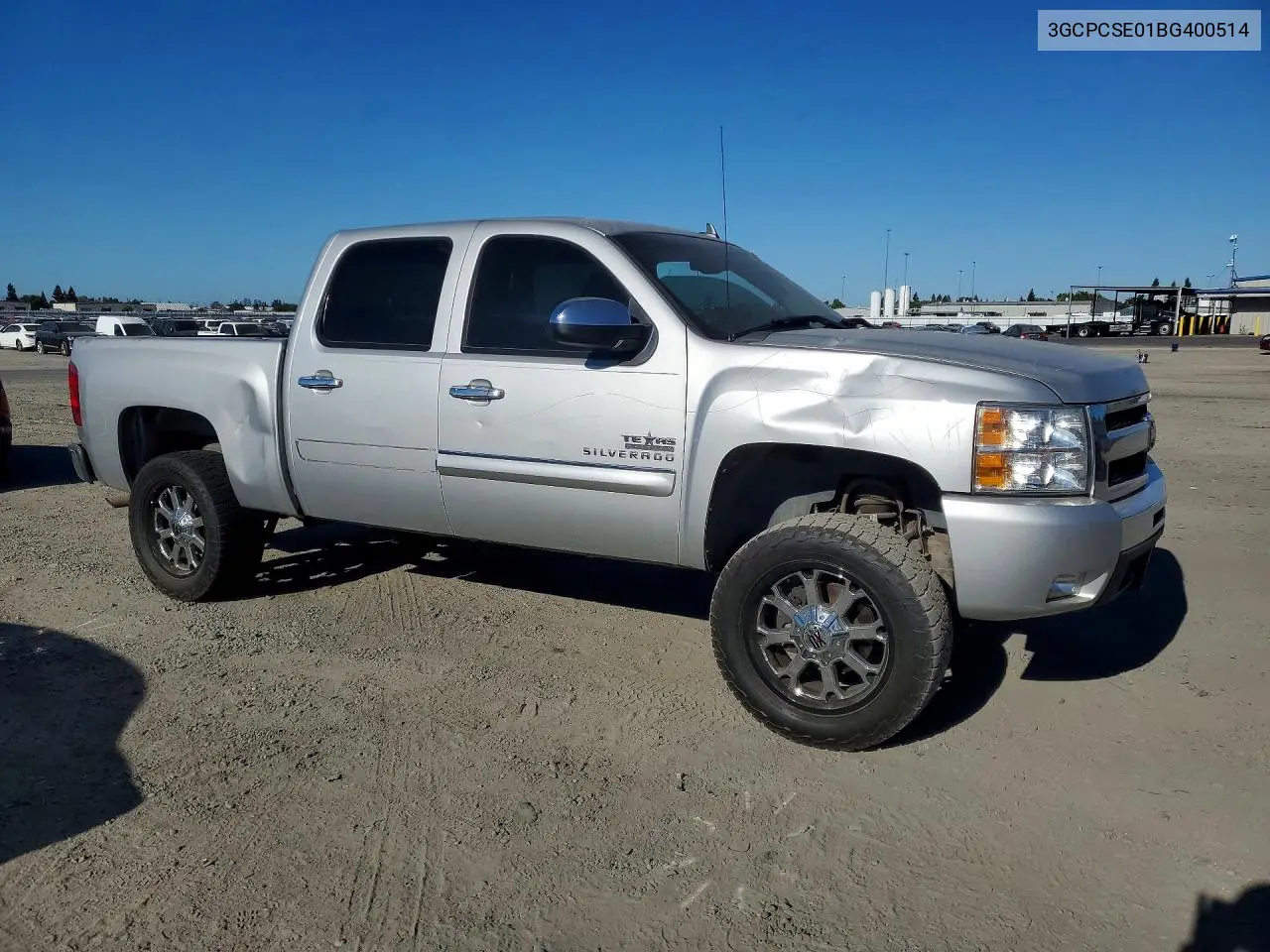 2011 Chevrolet Silverado C1500 Lt VIN: 3GCPCSE01BG400514 Lot: 61185676