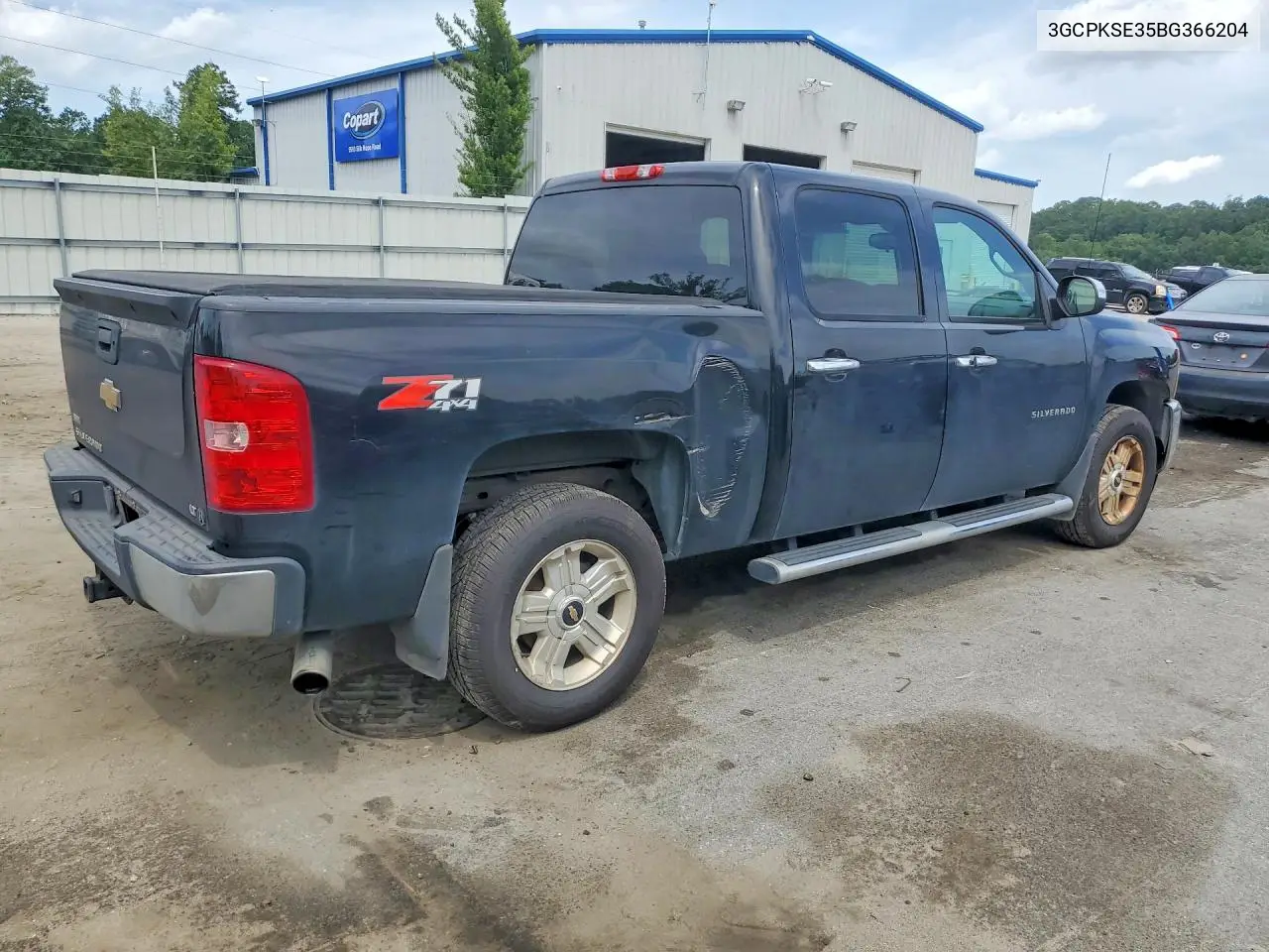 3GCPKSE35BG366204 2011 Chevrolet Silverado K1500 Lt