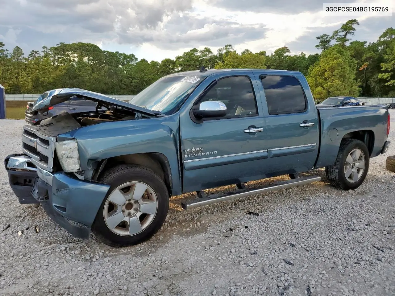 3GCPCSE04BG195769 2011 Chevrolet Silverado C1500 Lt