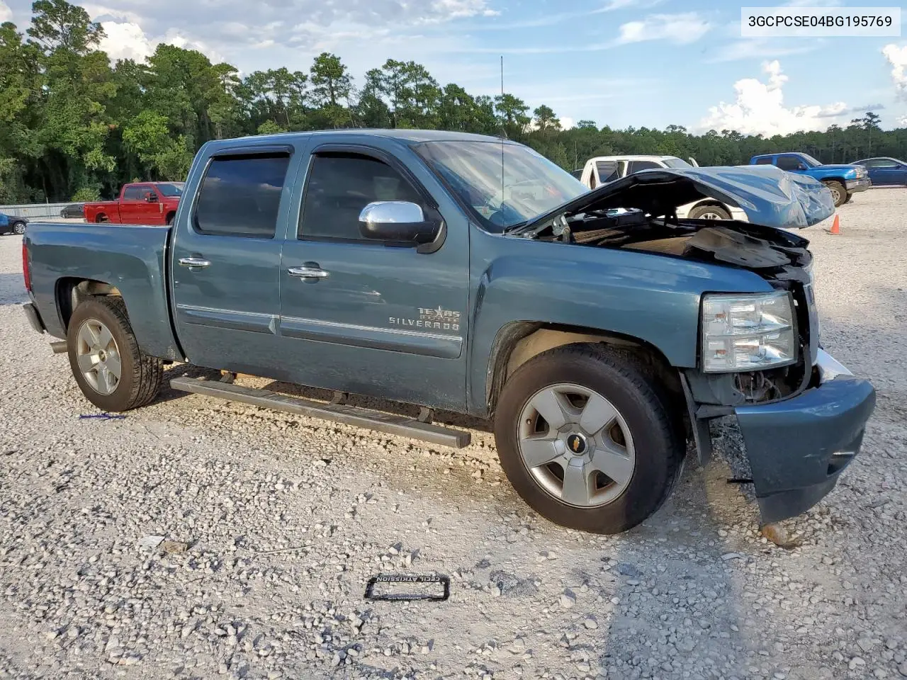 3GCPCSE04BG195769 2011 Chevrolet Silverado C1500 Lt