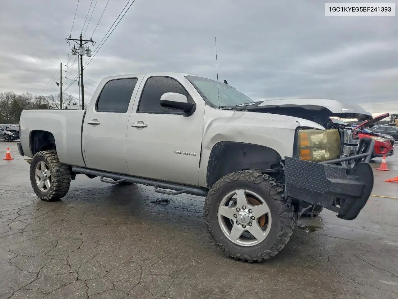 1GC1KYEG5BF241393 2011 Chevrolet Silverado K2500 Heavy Duty Ltz