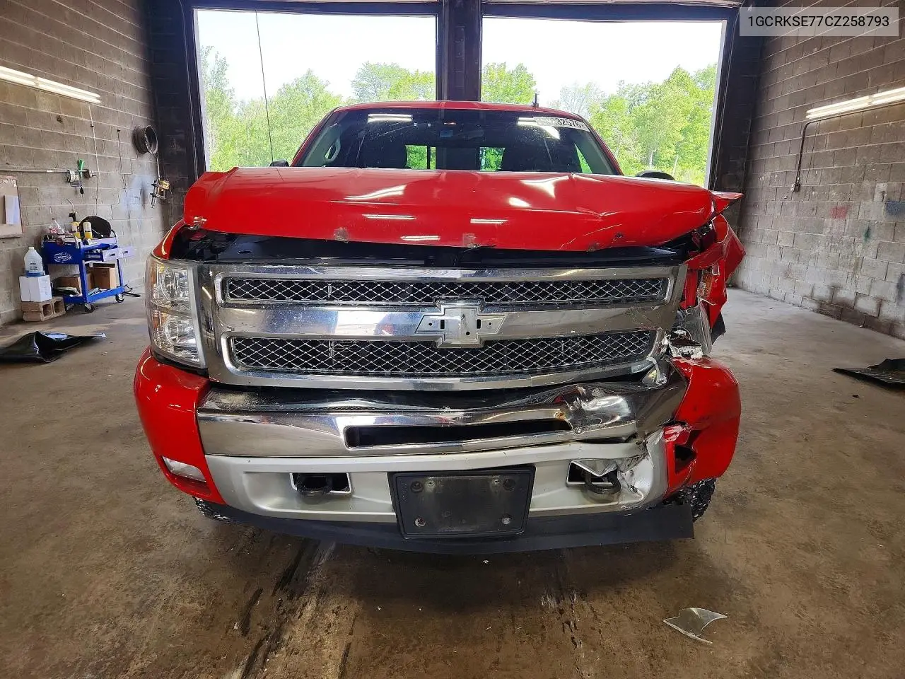 2012 Chevrolet Silverado K1500 Lt VIN: 1GCRKSE77CZ258793 Lot: 59232576