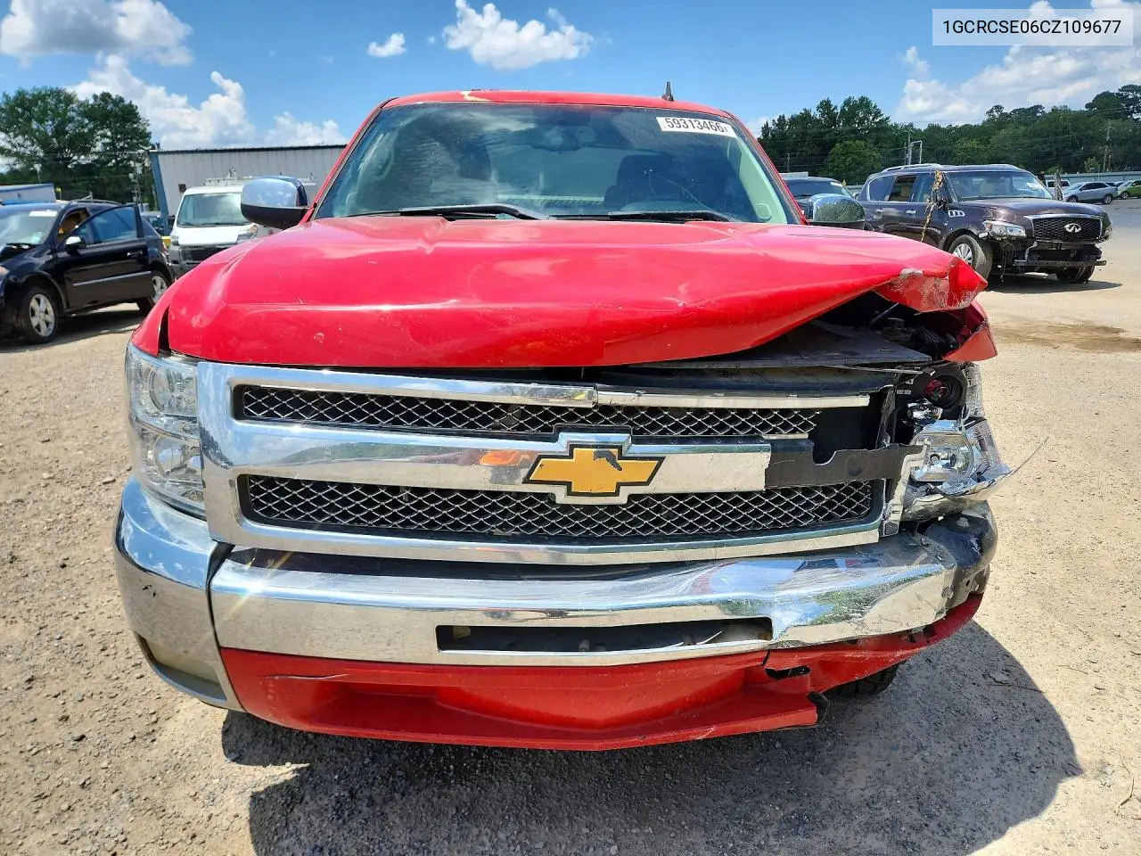 2012 Chevrolet Silverado C1500 Lt VIN: 1GCRCSE06CZ109677 Lot: 59313466