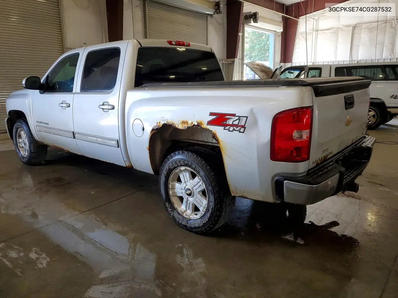 2012 Chevrolet Silverado K1500 Lt VIN: 3GCPKSE74CG287532 Lot: 61220346
