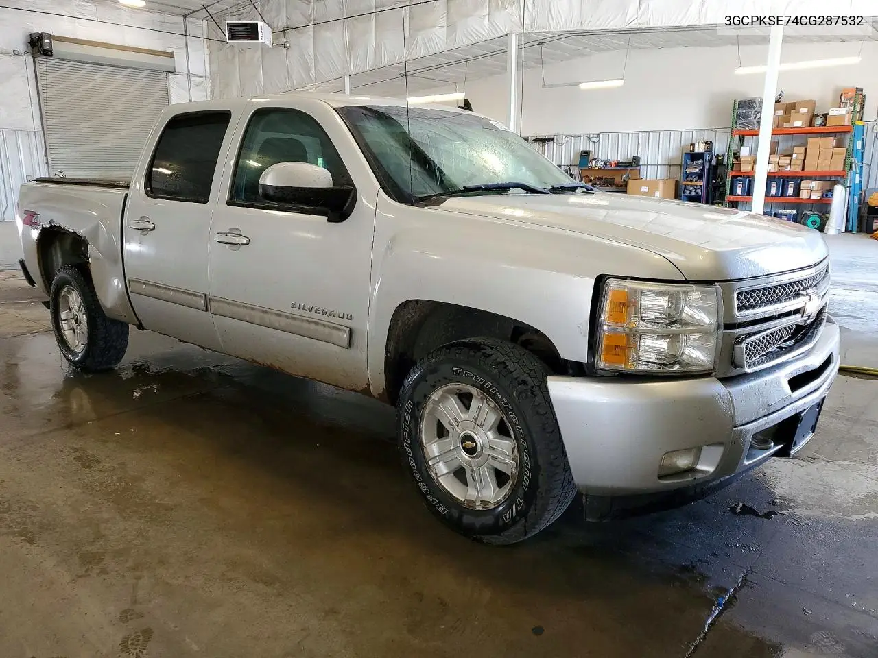 2012 Chevrolet Silverado K1500 Lt VIN: 3GCPKSE74CG287532 Lot: 61220346