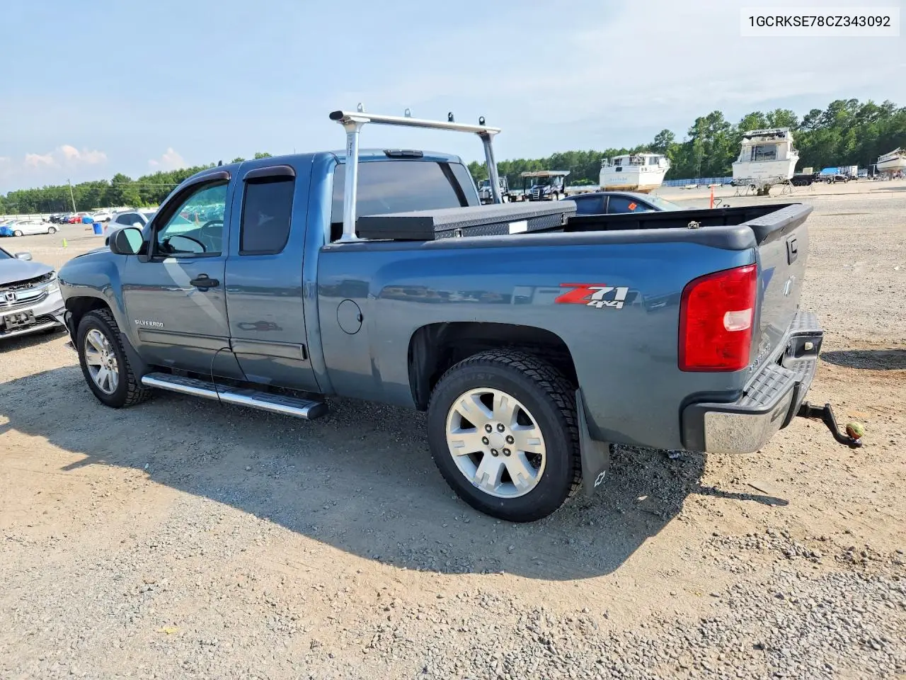 2012 Chevrolet Silverado K1500 Lt VIN: 1GCRKSE78CZ343092 Lot: 61509486