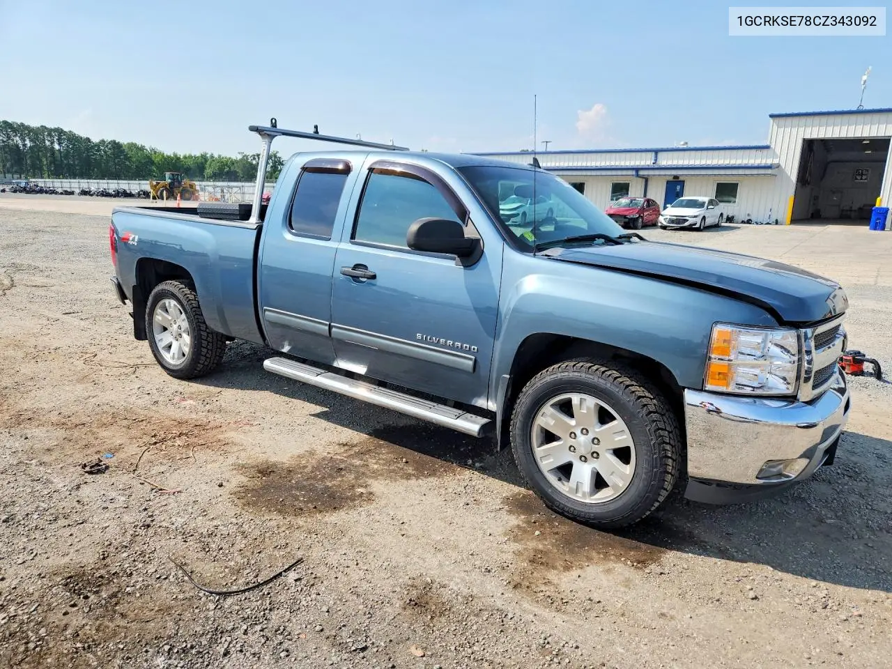 2012 Chevrolet Silverado K1500 Lt VIN: 1GCRKSE78CZ343092 Lot: 61509486