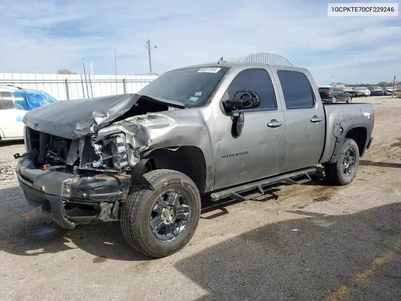 1GCPKTE70CF229246 2012 Chevrolet Silverado K1500 Ltz