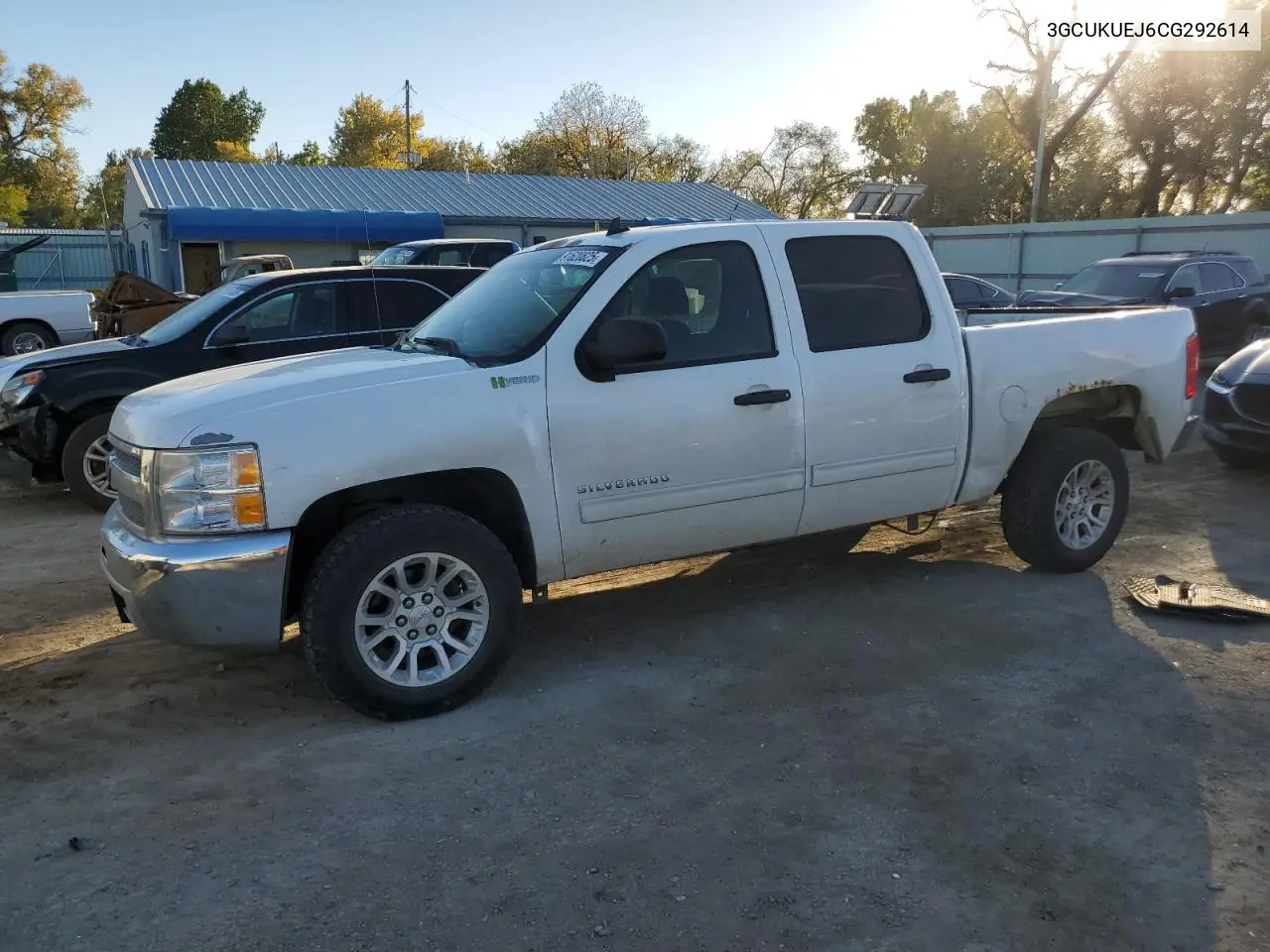 3GCUKUEJ6CG292614 2012 Chevrolet Silverado K1500 Hybrid