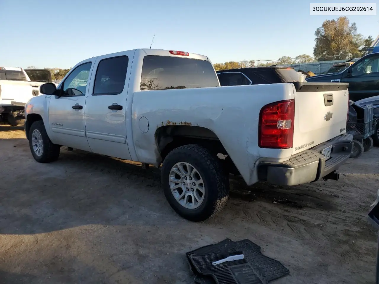 3GCUKUEJ6CG292614 2012 Chevrolet Silverado K1500 Hybrid