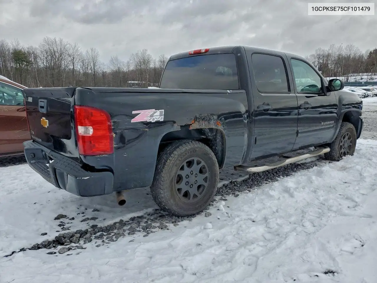 1GCPKSE75CF101479 2012 Chevrolet Silverado K1500 Lt