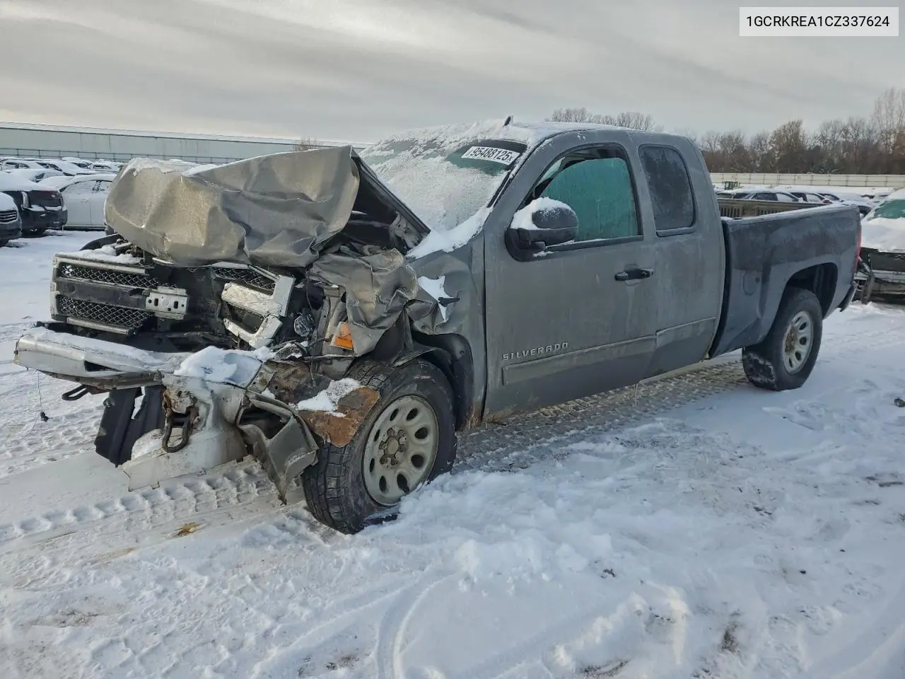 1GCRKREA1CZ337624 2012 Chevrolet Silverado K1500 Ls