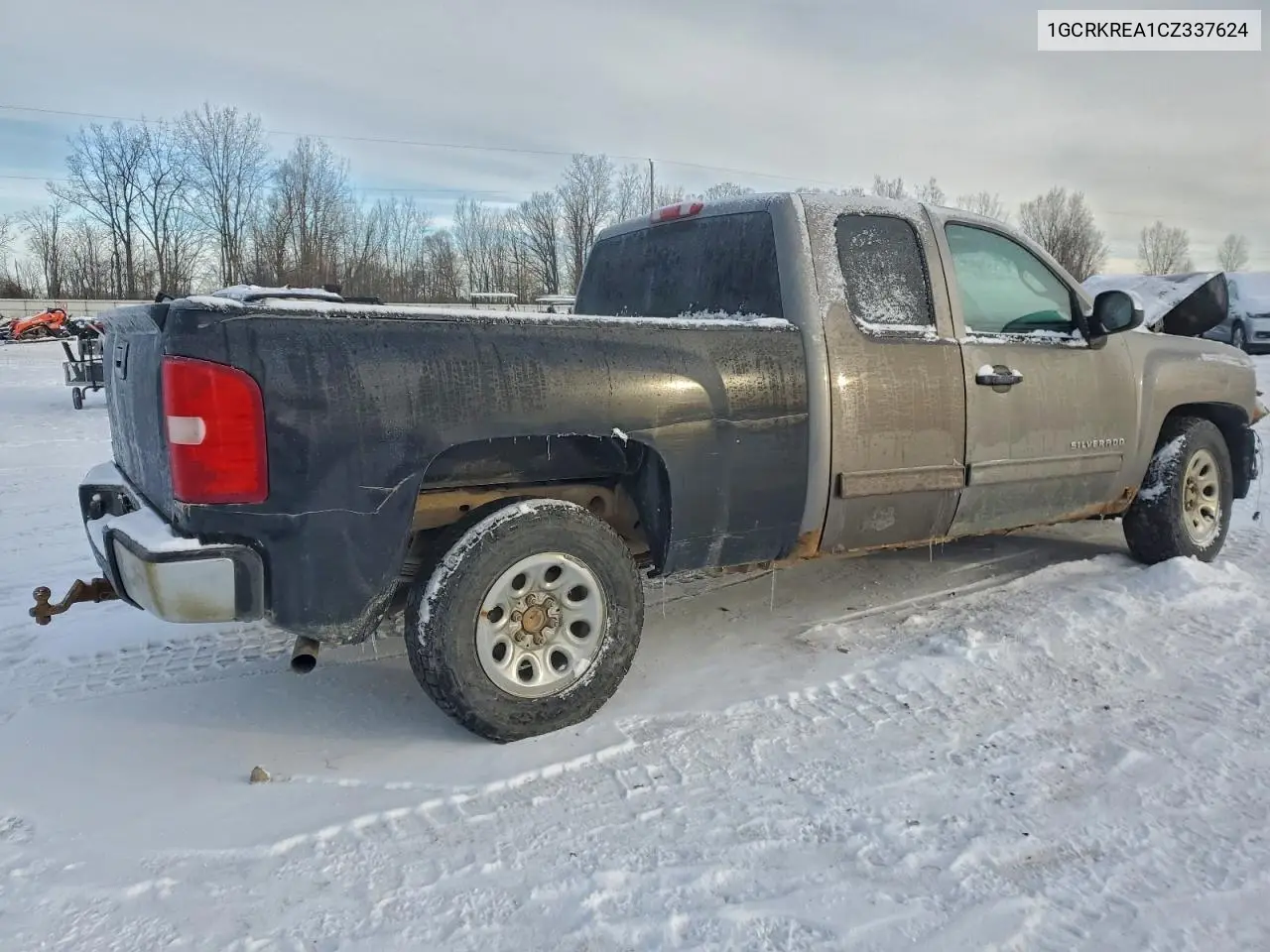 1GCRKREA1CZ337624 2012 Chevrolet Silverado K1500 Ls