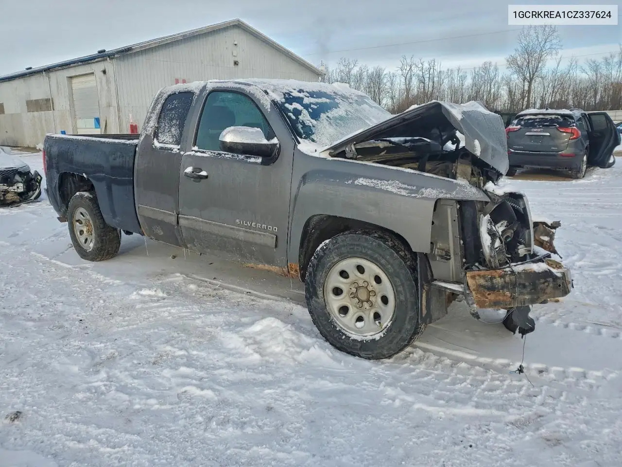 1GCRKREA1CZ337624 2012 Chevrolet Silverado K1500 Ls