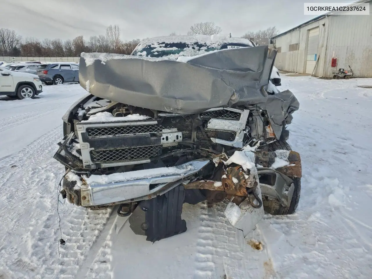 1GCRKREA1CZ337624 2012 Chevrolet Silverado K1500 Ls