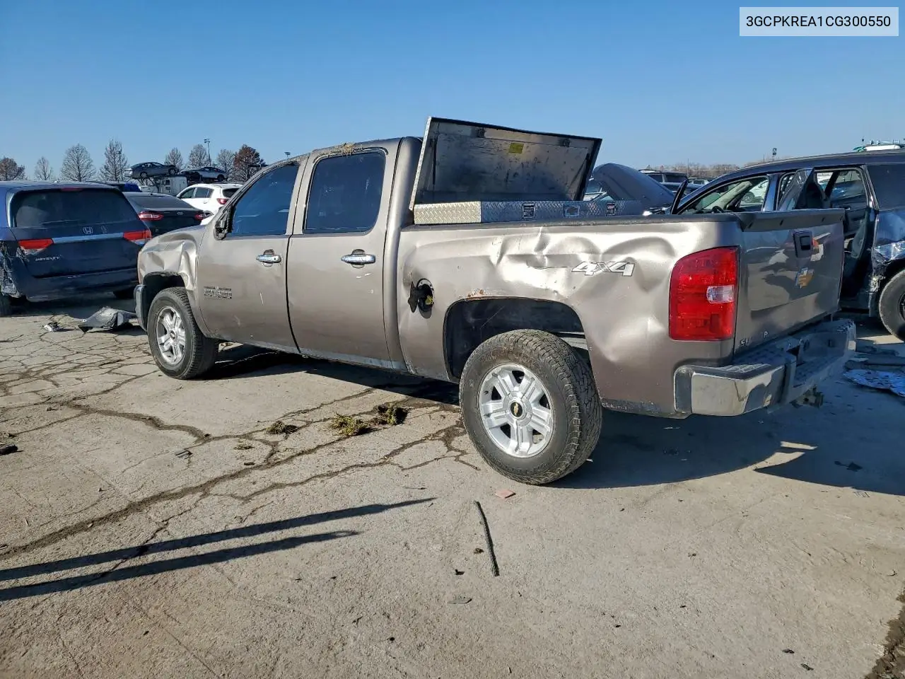 3GCPKREA1CG300550 2012 Chevrolet Silverado K1500 Ls