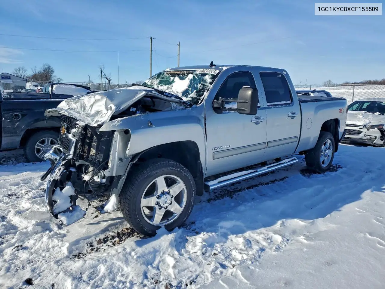 1GC1KYC8XCF155509 2012 Chevrolet Silverado K2500 Heavy Duty Ltz