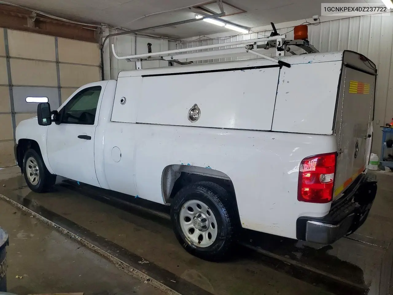 2013 Chevrolet Silverado K1500 VIN: 1GCNKPEX4DZ237722 Lot: 57687096