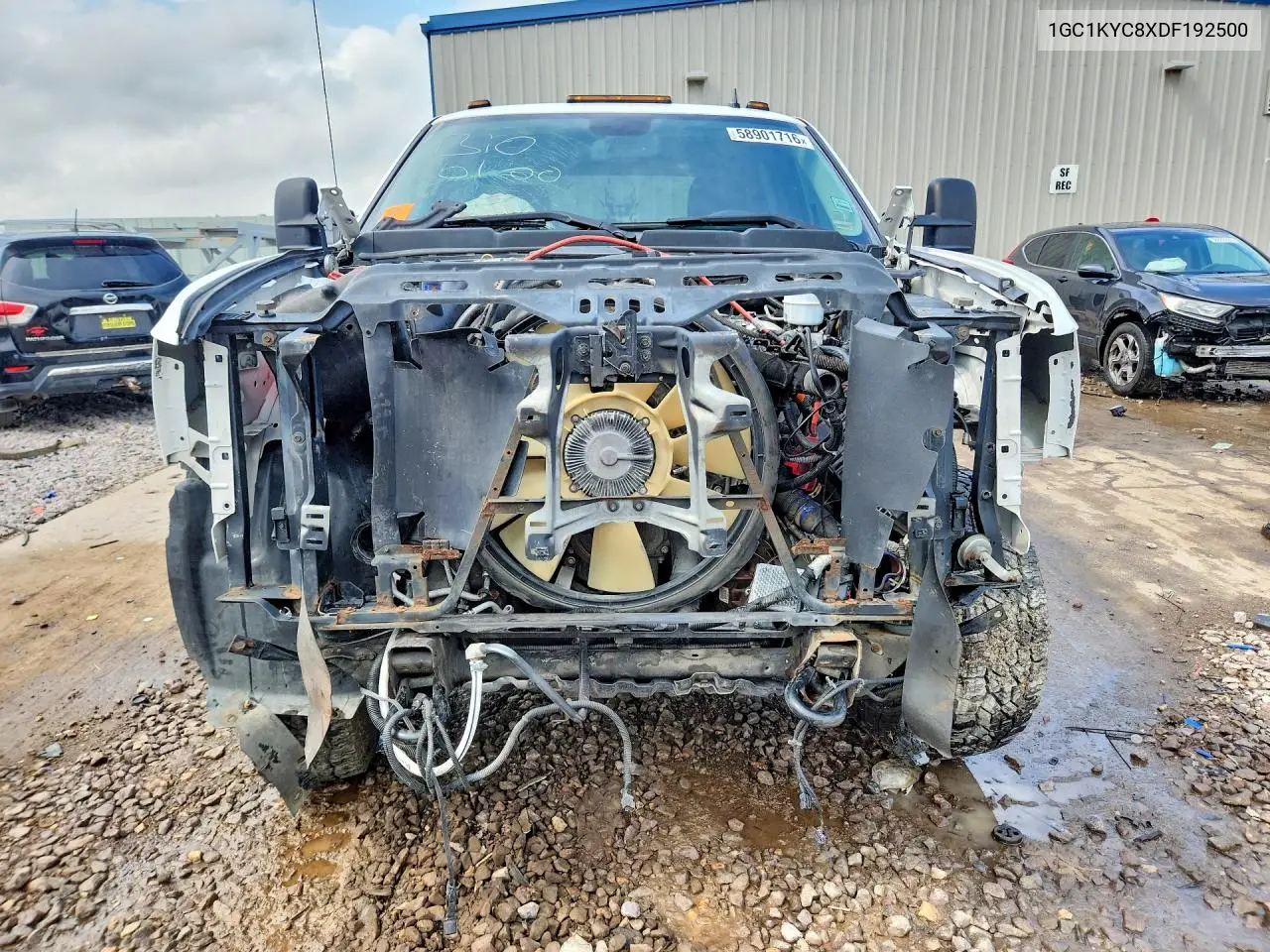 1GC1KYC8XDF192500 2013 Chevrolet Silverado K2500 Heavy Duty Ltz