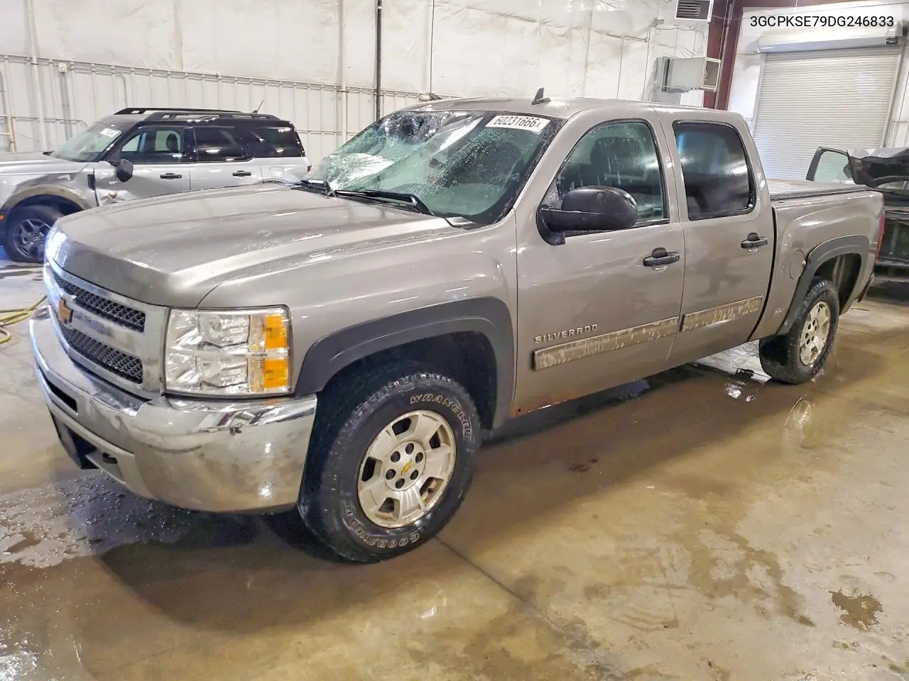 2013 Chevrolet Silverado K1500 Lt VIN: 3GCPKSE79DG246833 Lot: 60231666