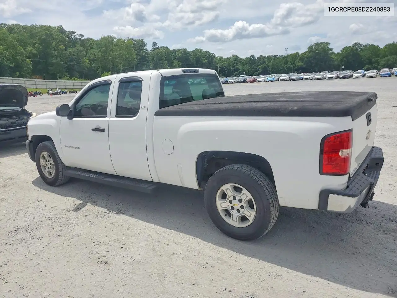 2013 Chevrolet Silverado C1500 VIN: 1GCRCPE08DZ240883 Lot: 60750296