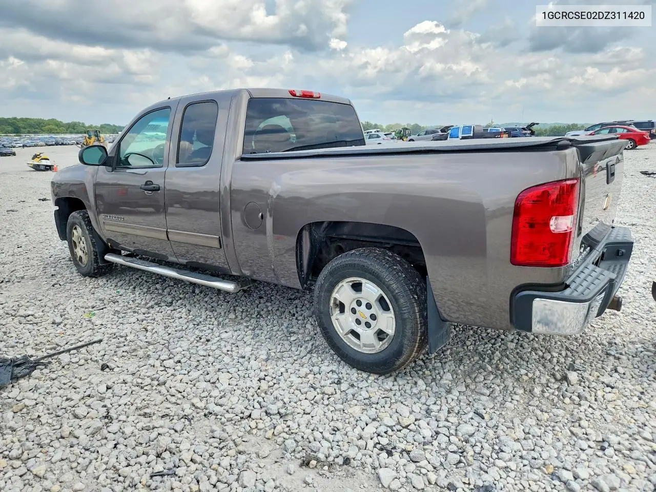 2013 Chevrolet Silverado C1500 Lt VIN: 1GCRCSE02DZ311420 Lot: 61773386