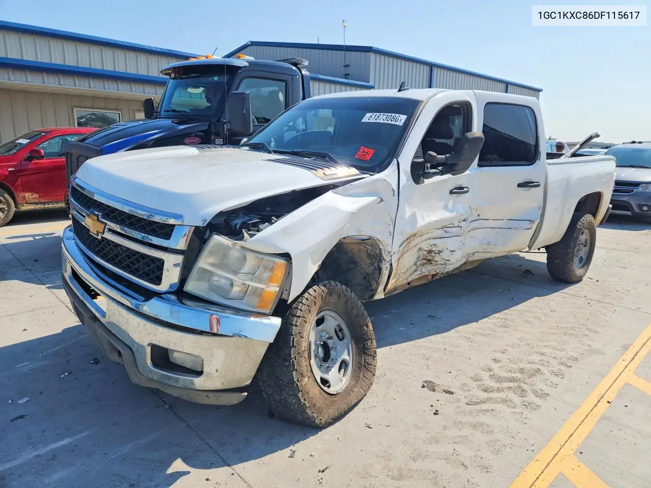 2013 Chevrolet Silverado K2500 Heavy Duty Lt VIN: 1GC1KXC86DF115617 Lot: 61873086