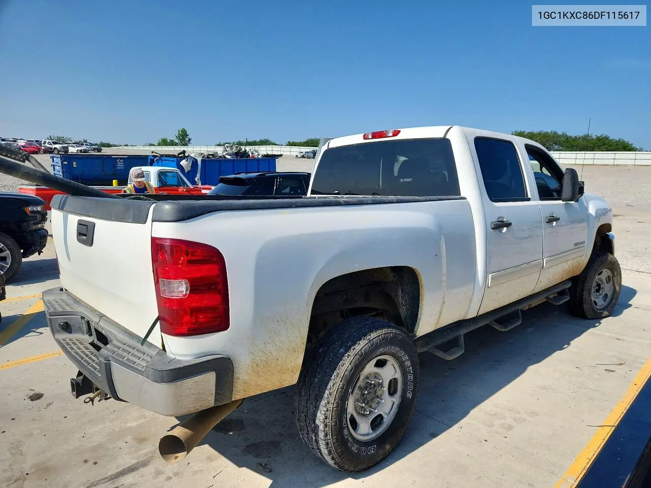 2013 Chevrolet Silverado K2500 Heavy Duty Lt VIN: 1GC1KXC86DF115617 Lot: 61873086