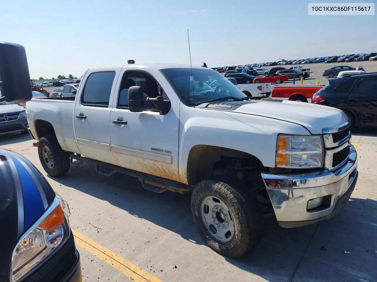 2013 Chevrolet Silverado K2500 Heavy Duty Lt VIN: 1GC1KXC86DF115617 Lot: 61873086