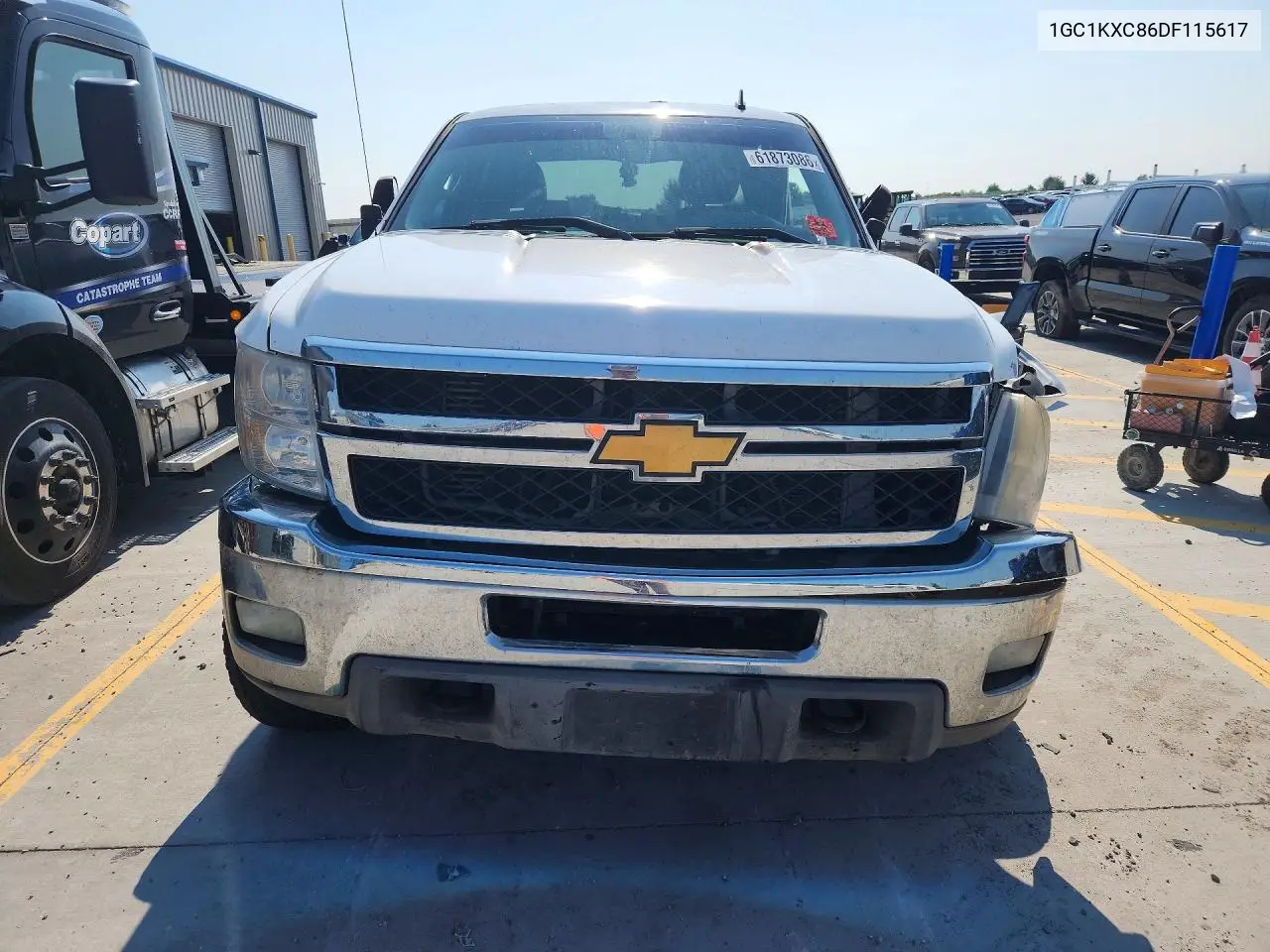 2013 Chevrolet Silverado K2500 Heavy Duty Lt VIN: 1GC1KXC86DF115617 Lot: 61873086