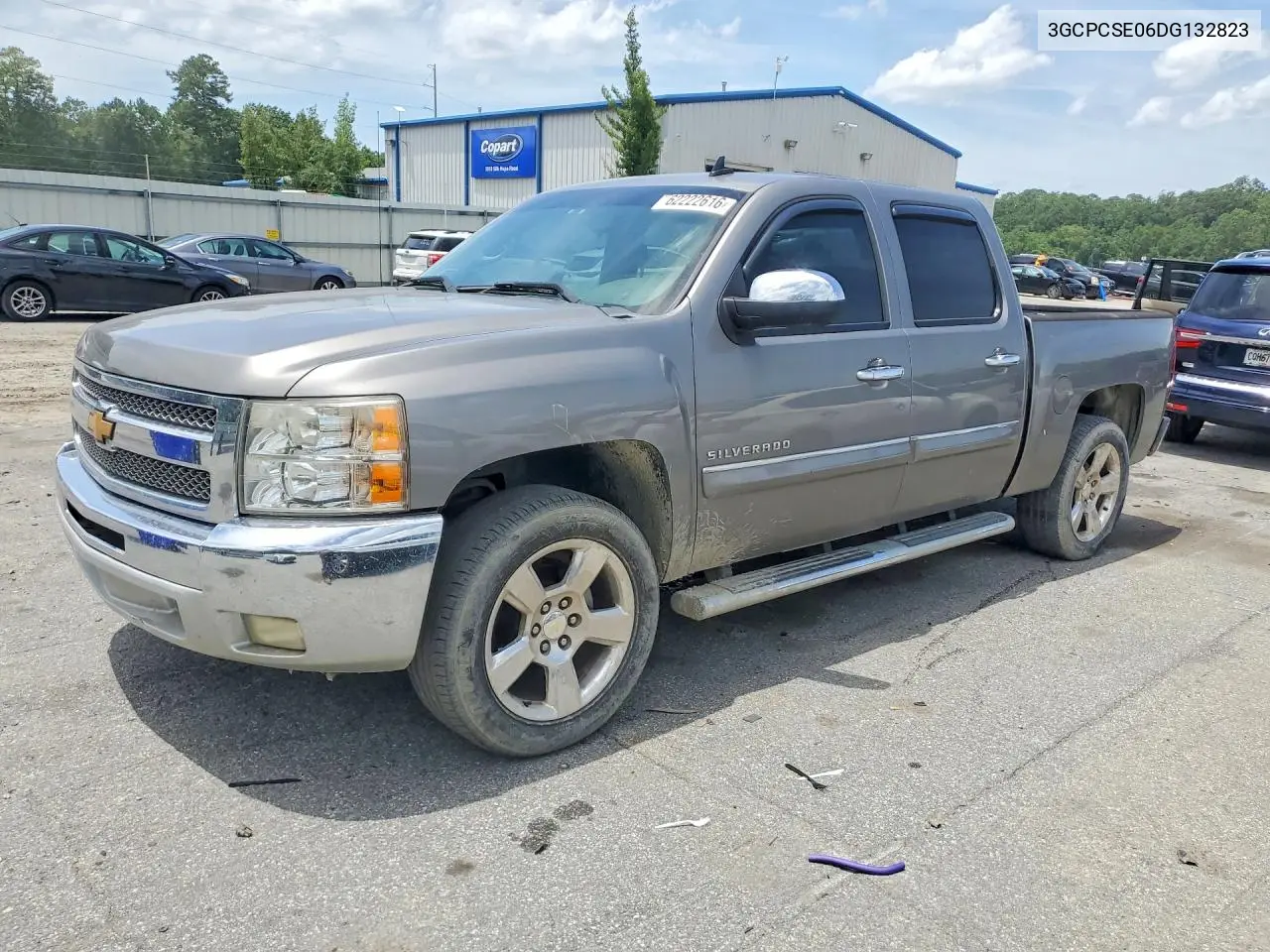 2013 Chevrolet Silverado C1500 Lt VIN: 3GCPCSE06DG132823 Lot: 62222616