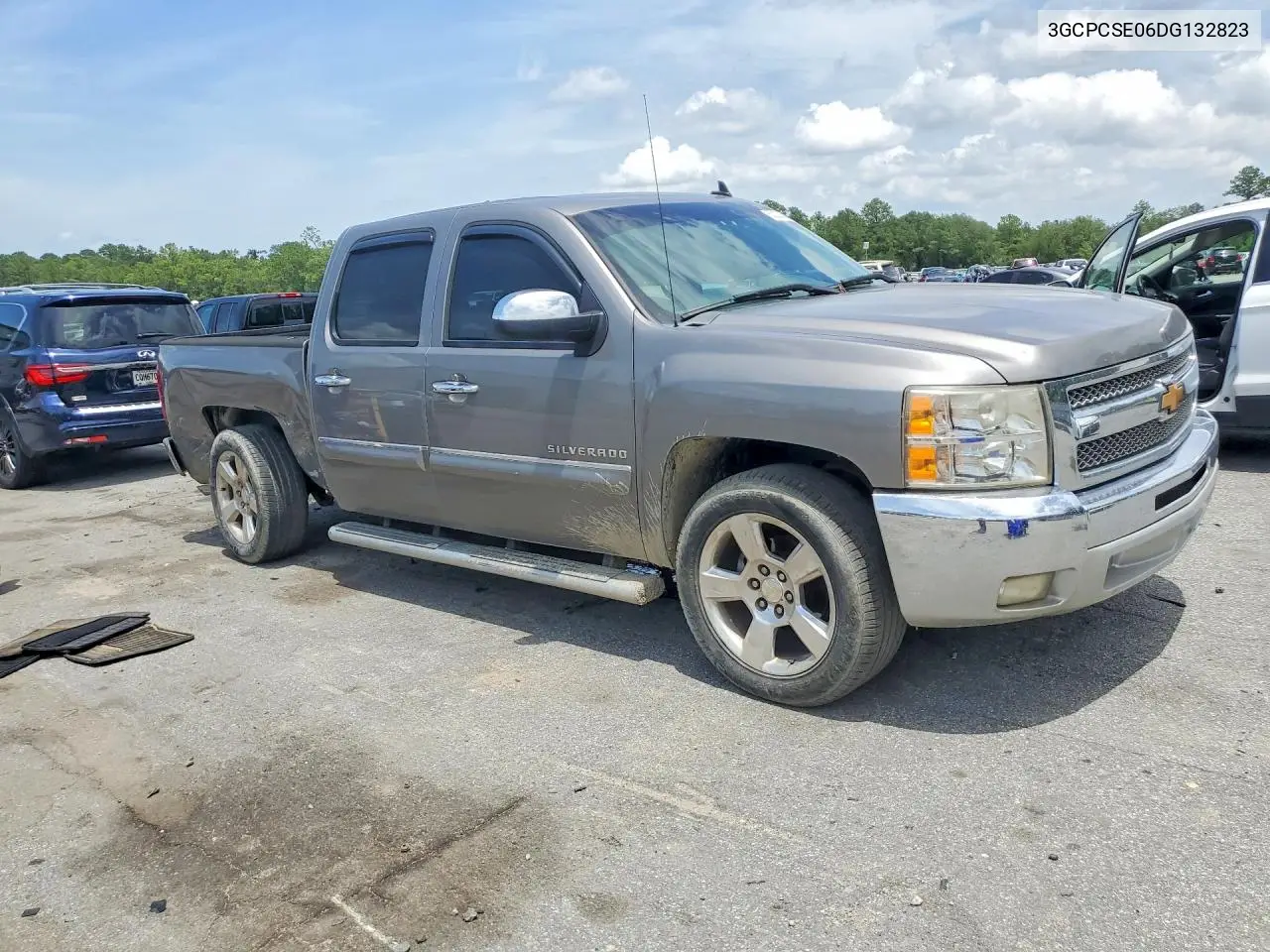 2013 Chevrolet Silverado C1500 Lt VIN: 3GCPCSE06DG132823 Lot: 62222616