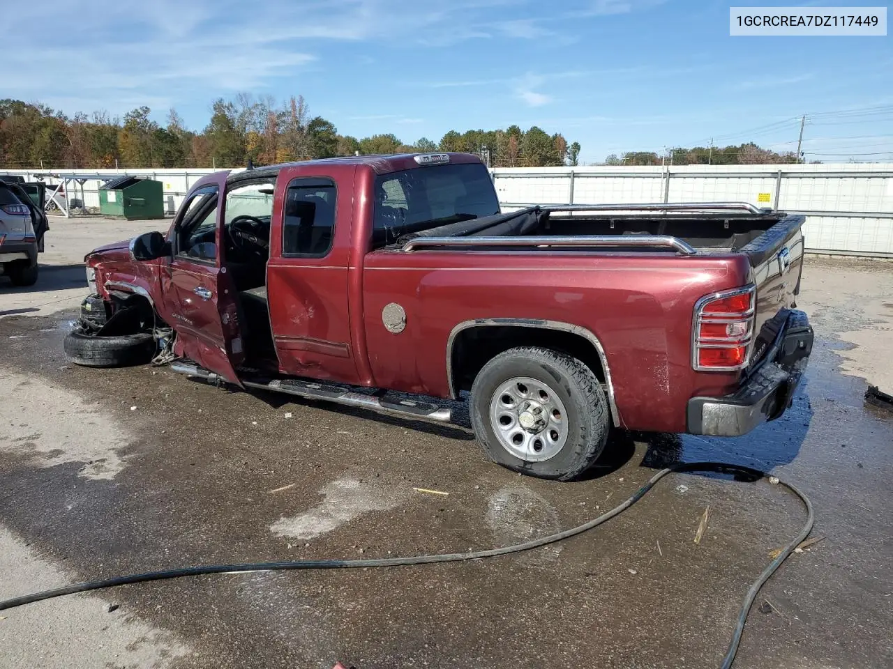 1GCRCREA7DZ117449 2013 Chevrolet Silverado C1500 Ls