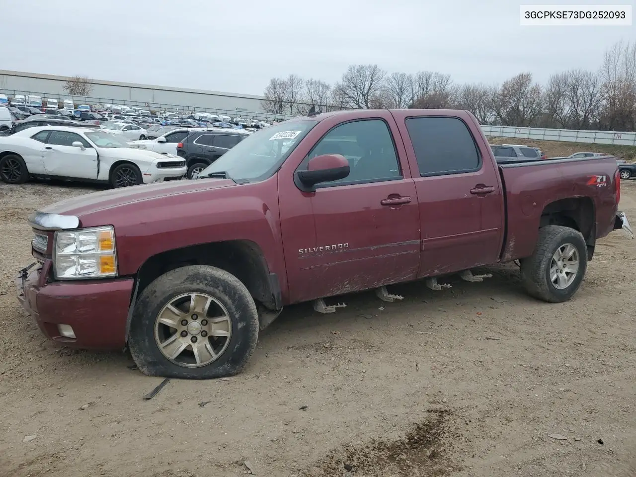 3GCPKSE73DG252093 2013 Chevrolet Silverado K1500 Lt