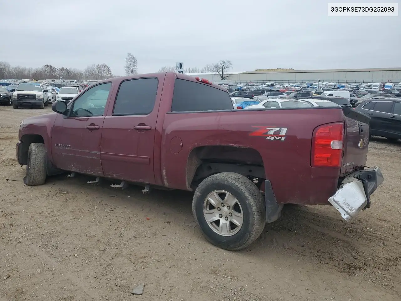 3GCPKSE73DG252093 2013 Chevrolet Silverado K1500 Lt