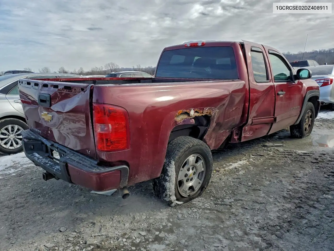 1GCRCSE02DZ408911 2013 Chevrolet Silverado C1500 Lt