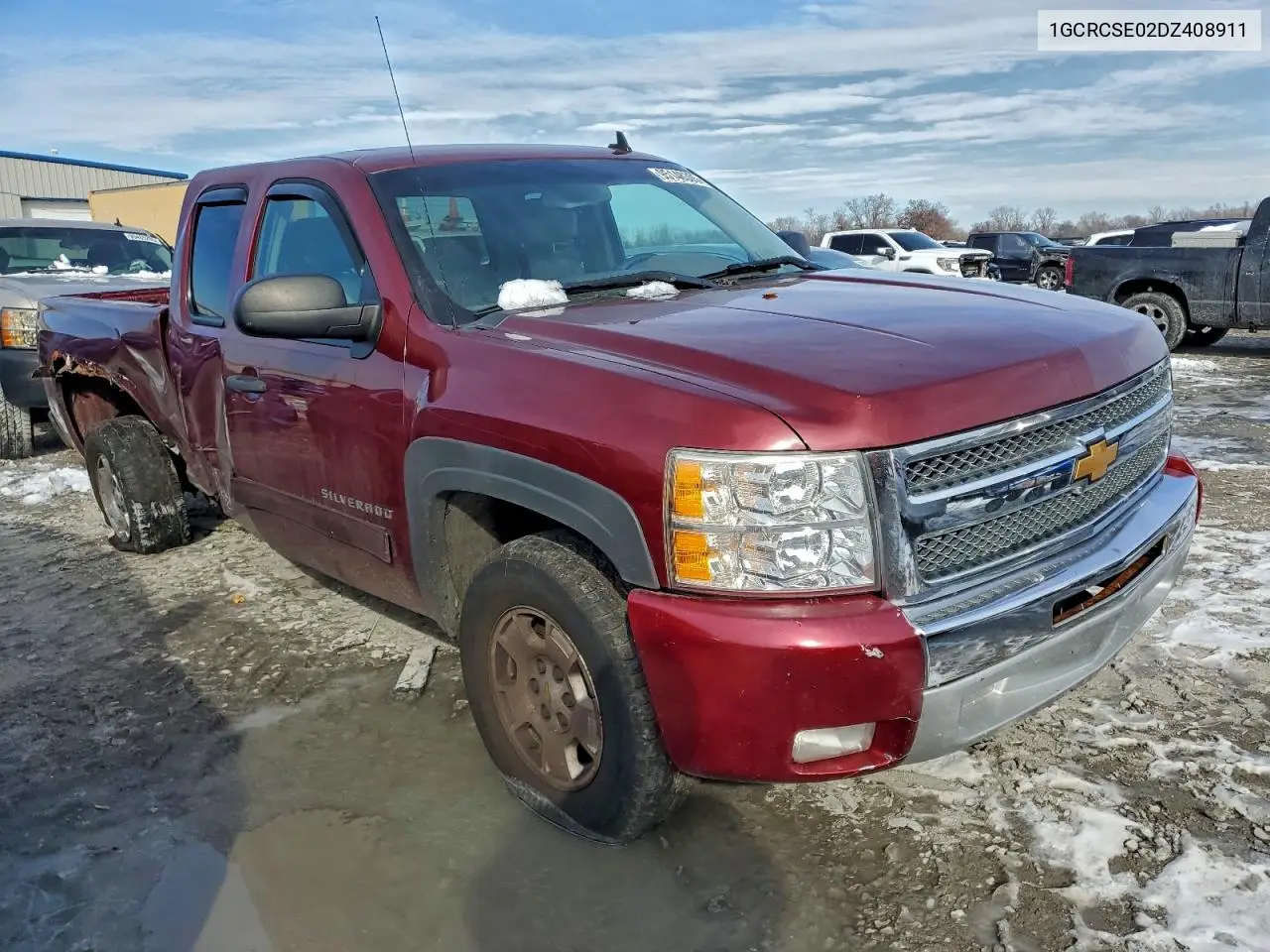 1GCRCSE02DZ408911 2013 Chevrolet Silverado C1500 Lt