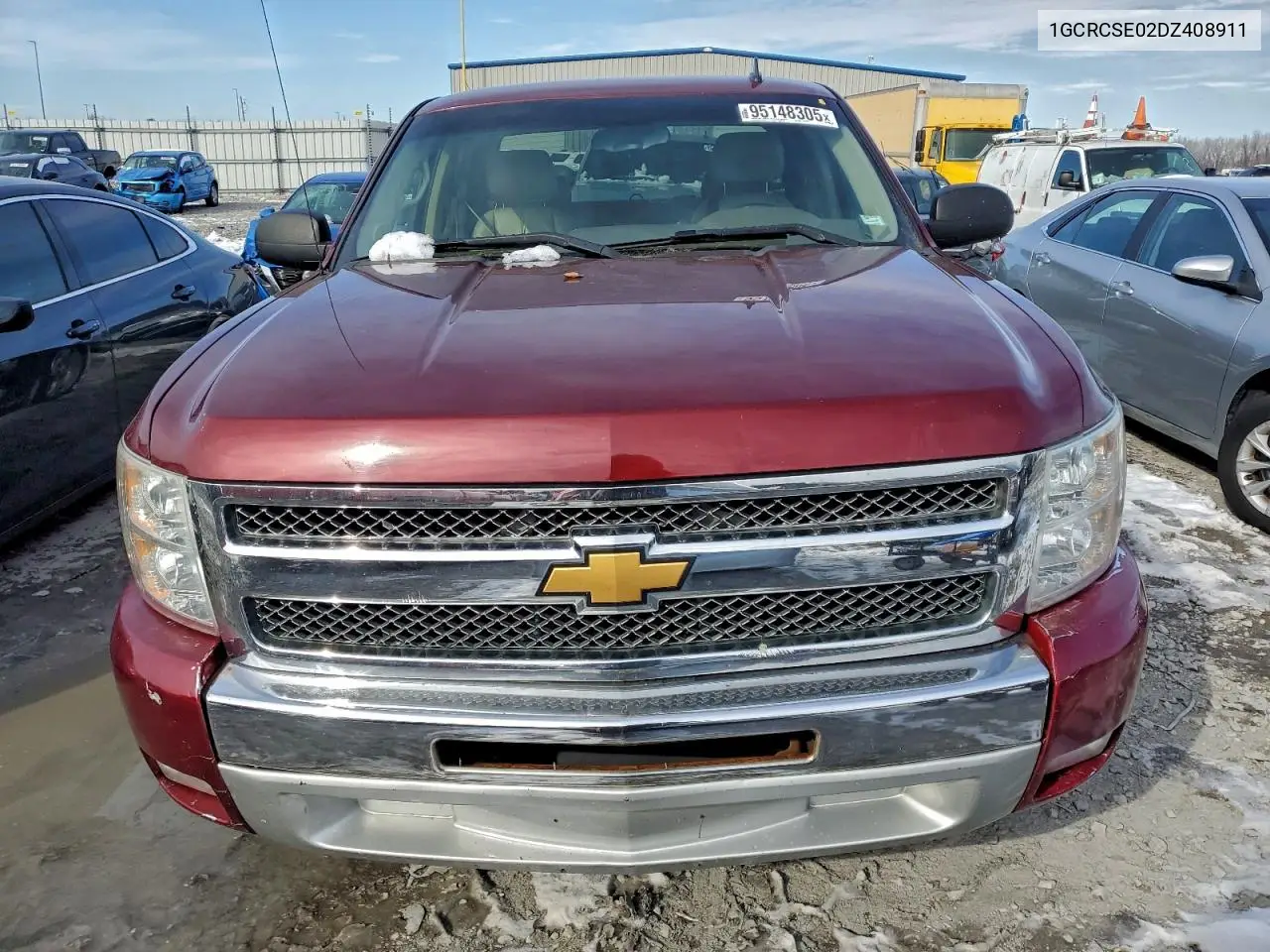 1GCRCSE02DZ408911 2013 Chevrolet Silverado C1500 Lt