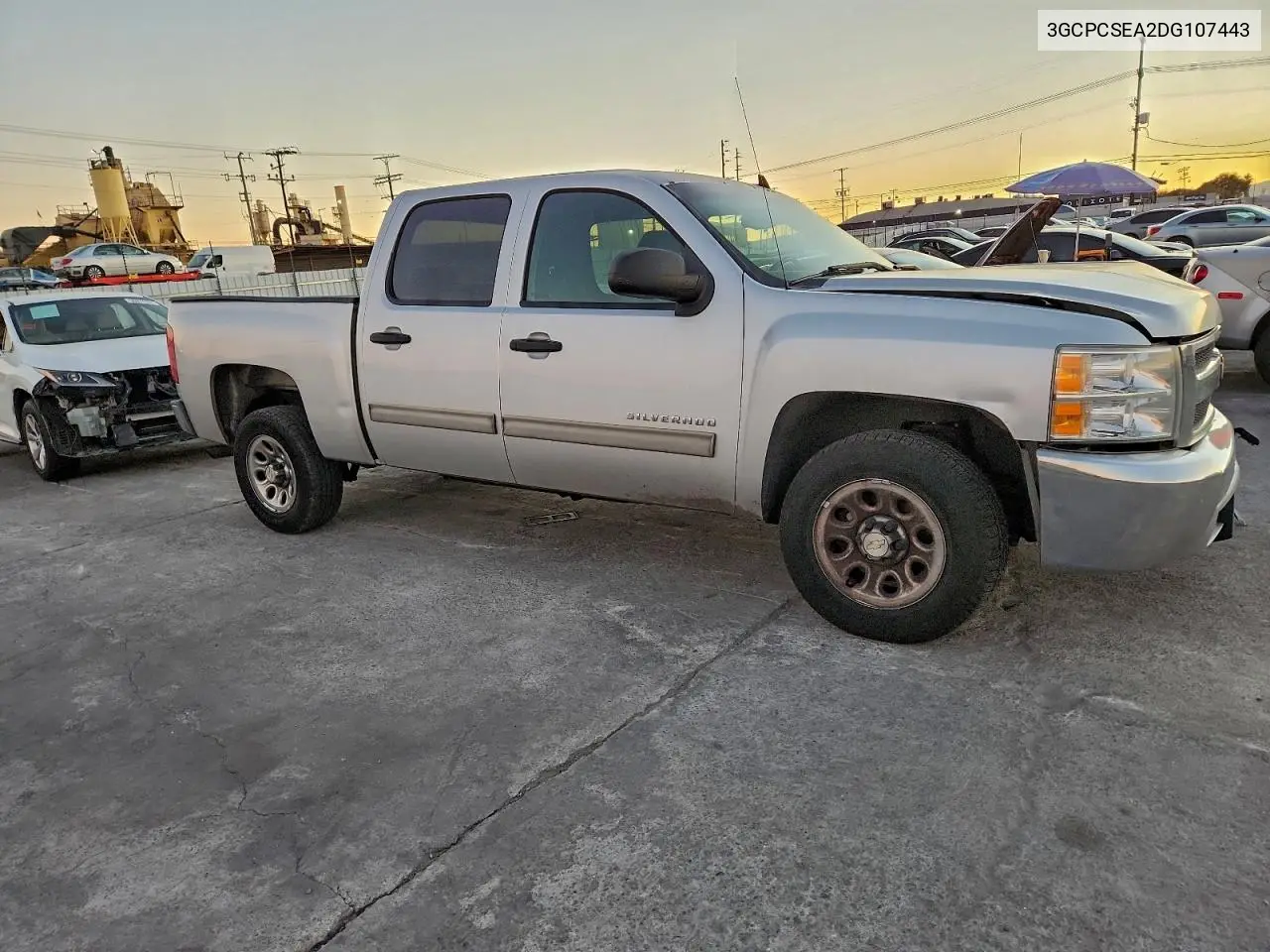 3GCPCSEA2DG107443 2013 Chevrolet Silverado C1500 Lt