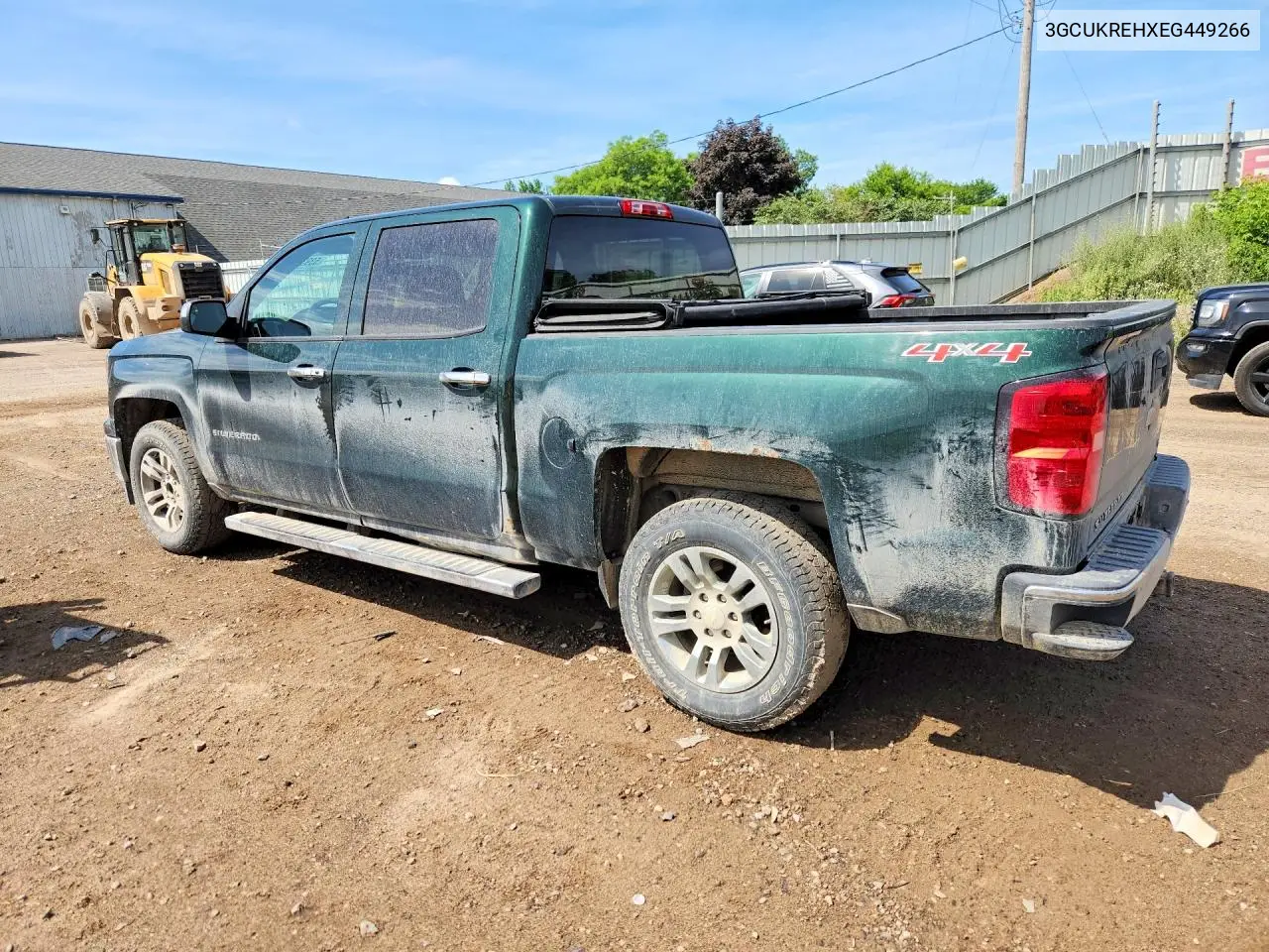 2014 Chevrolet Silverado K1500 Lt VIN: 3GCUKREHXEG449266 Lot: 53933516