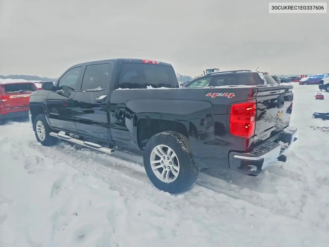 3GCUKREC1EG337606 2014 Chevrolet Silverado K1500 Lt