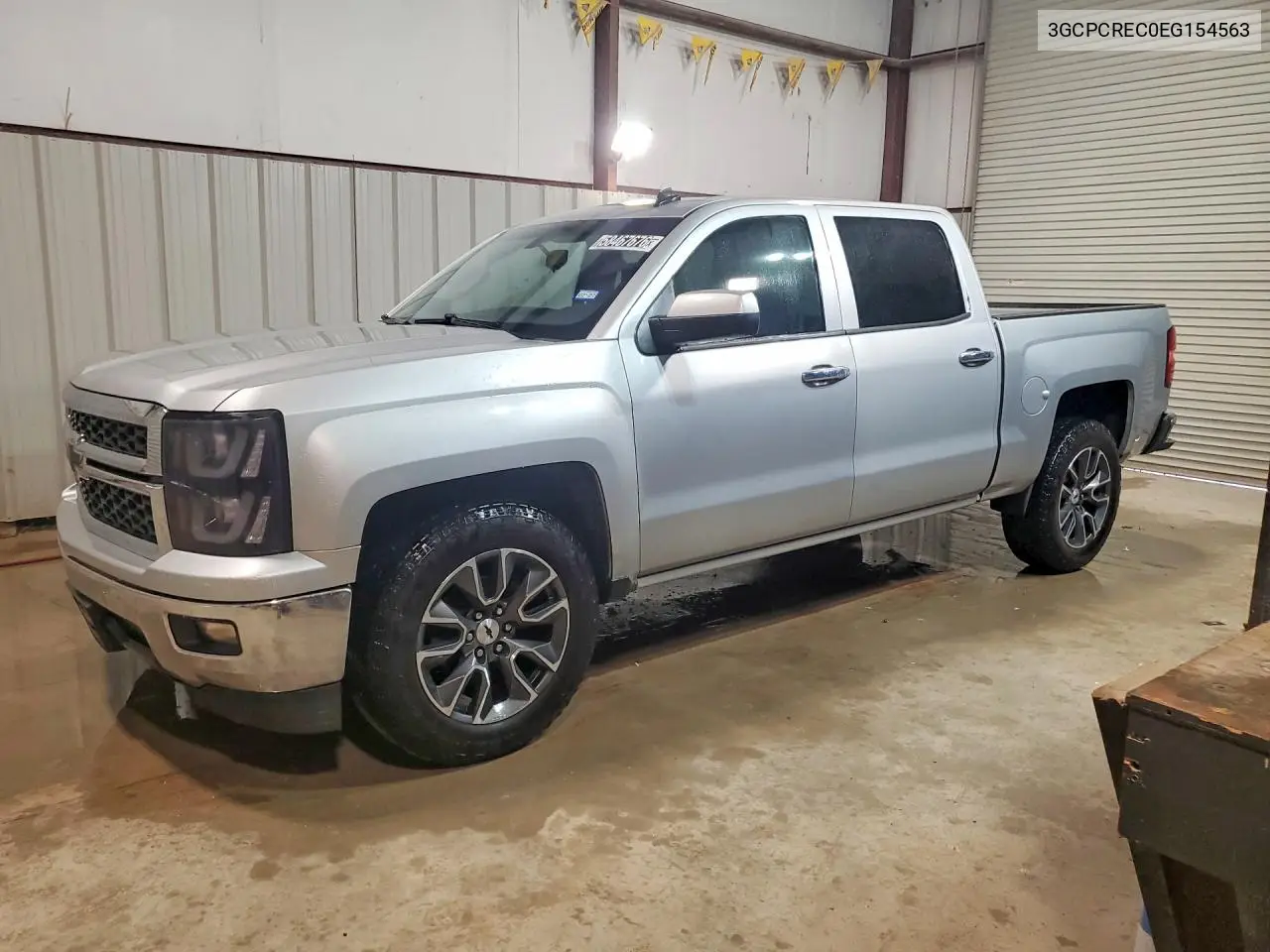 2014 Chevrolet Silverado C1500 Lt VIN: 3GCPCREC0EG154563 Lot: 58467676