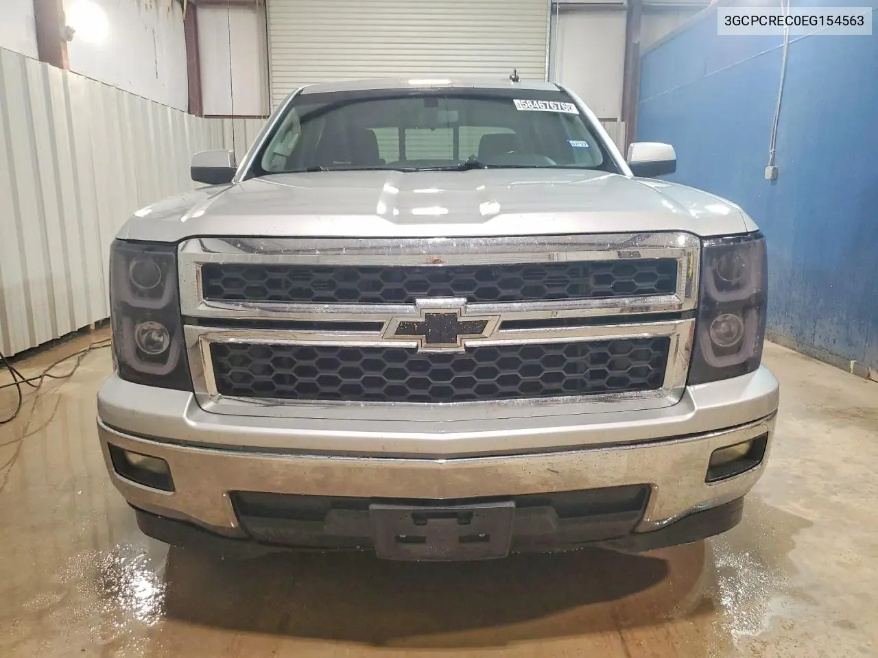 2014 Chevrolet Silverado C1500 Lt VIN: 3GCPCREC0EG154563 Lot: 58467676