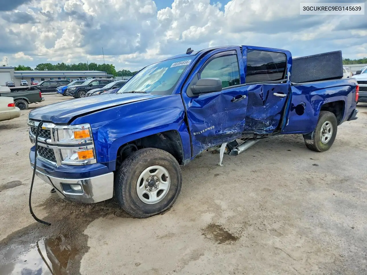 2014 Chevrolet Silverado K1500 Lt VIN: 3GCUKREC9EG145639 Lot: 60394856